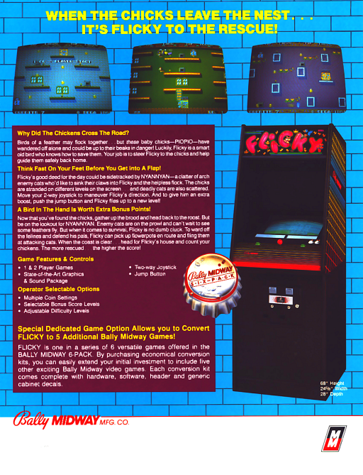 Flicky (64k Ver.) Game Cover